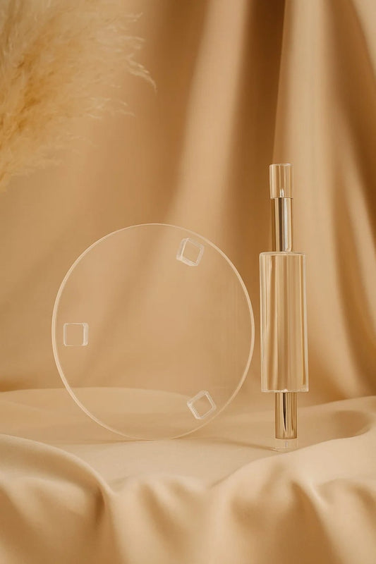 Premium Non-Stick Rolling Pin & Board Set – Crytal Design